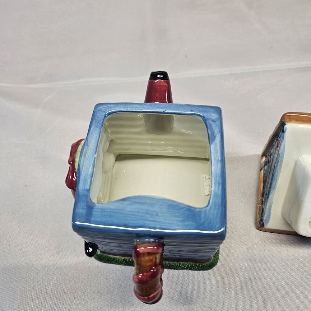 Debbie‎ Mumm Mini Teapot Christmas  Bird House - Picture 11 of 13